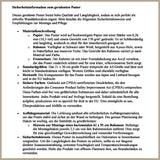 "Abendspaziergang" Gerahmtes Poster auf mattem Papier