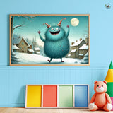 "Monsterwinterspaß" Poster