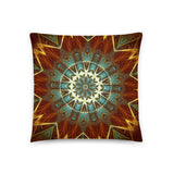 basic-kissen mit weihnachtlichem kaleidoskop-design
