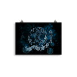 "die eisblume" poster 21×30 cm