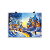 "abendspaziergang" poster 30×40 cm