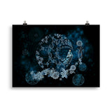 "die eisblume" poster 50×70 cm