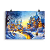 "abendspaziergang" poster 50×70 cm