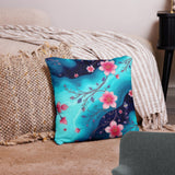 Basic-Kissen mit floralem Design IV