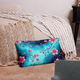 Basic-Kissen mit floralem Design IV