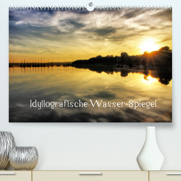 idyllografische wasser-spiegel, kalender 2022