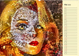 psychedelische portraits - kalender 2022