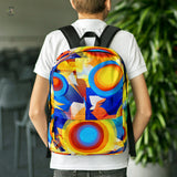 "burst of colours" rucksack