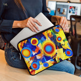 "burst of colours" laptop-tasche