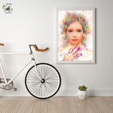 gerahmtes poster auf mattem papier "soul colors"