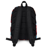 rucksack mit geometrischem design