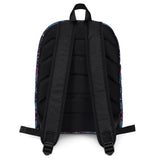 rucksack mit kaleidoskop-design