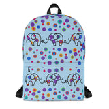 rucksack mit elefanten in blau default title