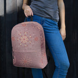 rucksack mit verspieltem zartrosa design