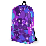 rucksack "purple bubbles"