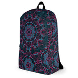 rucksack mit kaleidoskop-design