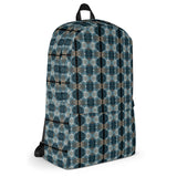 rucksack mit geometrischem muster