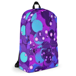 rucksack "purple bubbles"