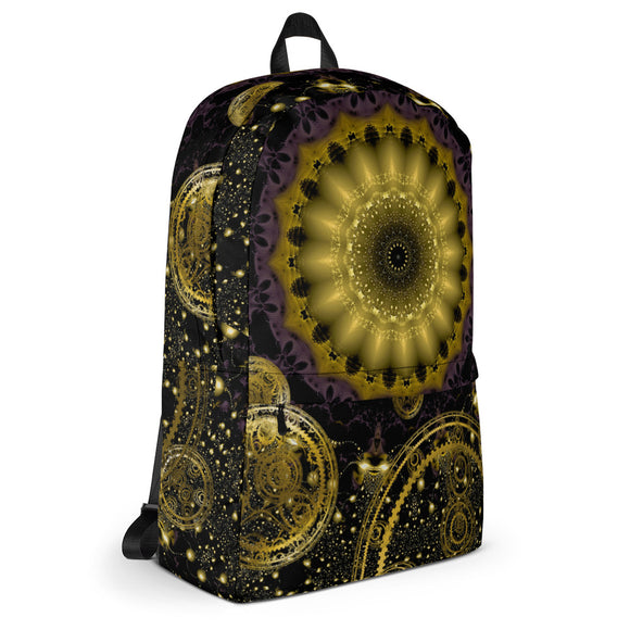 rucksack mit edlem kaleidoskop-design