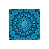 kissenbezug "blue rosette i" 45x45 cm