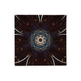 kissenbezug mit elegantem kaleidoskop design 45x45 cm