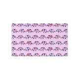 kissenbezug mit elefanten in rosa 50 x 30 cm