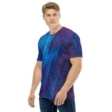 männer t-shirt mit fraktal-design