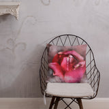 "himmelsblüten - rosa tulpe" premium-kissen 18×18