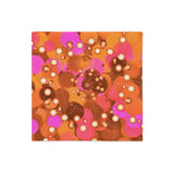 premium-kissenbezug "orange bubbles" 45 x 45 cm