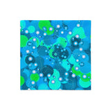 premium-kissenbezug "blue bubbles" 45 x 45 cm