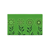 premium-kissenbezug "blumenwiese grün" 50 x 30 cm