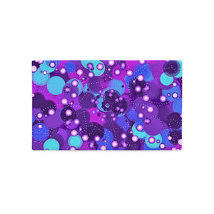 premium-kissenbezug "purple bubbles" 50 x 30 cm