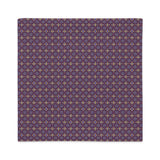 premium-kissenbezug mit violettem muster 22×22