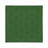 premium-kissenbezug mit grünem muster 22×22