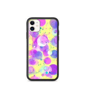 biologisch abbaubare handyhülle "more bubbles lila" iphone 11