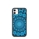 biologisch abbaubare handyhülle "blue rosette i" iphone 11