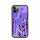 biologisch abbaubare handyhülle "blumenwiese lila" iphone 11 pro
