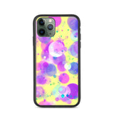 biologisch abbaubare handyhülle "more bubbles lila" iphone 11 pro