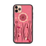 biologisch abbaubare handyhülle "blumenwiese pink" iphone 11 pro max