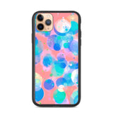 biologisch abbaubare handyhülle "more bubbles blau" iphone 11 pro max