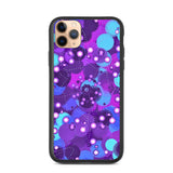 biologisch abbaubare handyhülle "purple bubbles" iphone 11 pro max