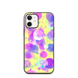 biologisch abbaubare handyhülle "more bubbles lila" iphone 12