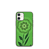 biologisch abbaubare handyhülle "blumenwiese grün" iphone 12 mini