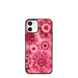 biologisch abbaubare handyhülle "rosy flower" iphone 12 mini