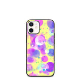 biologisch abbaubare handyhülle "more bubbles lila" iphone 12 mini
