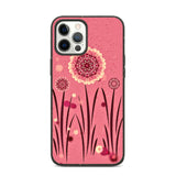 biologisch abbaubare handyhülle "blumenwiese pink" iphone 12 pro max