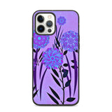 biologisch abbaubare handyhülle "blumenwiese lila" iphone 12 pro max
