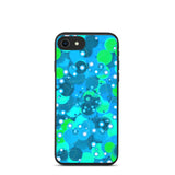 biologisch abbaubare handyhülle "blue bubbles" iphone 7/8/se