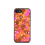 biologisch abbaubare handyhülle "orange bubbles" iphone 7/8/se