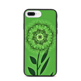 biologisch abbaubare handyhülle "blumenwiese grün" iphone 7 plus/8 plus
